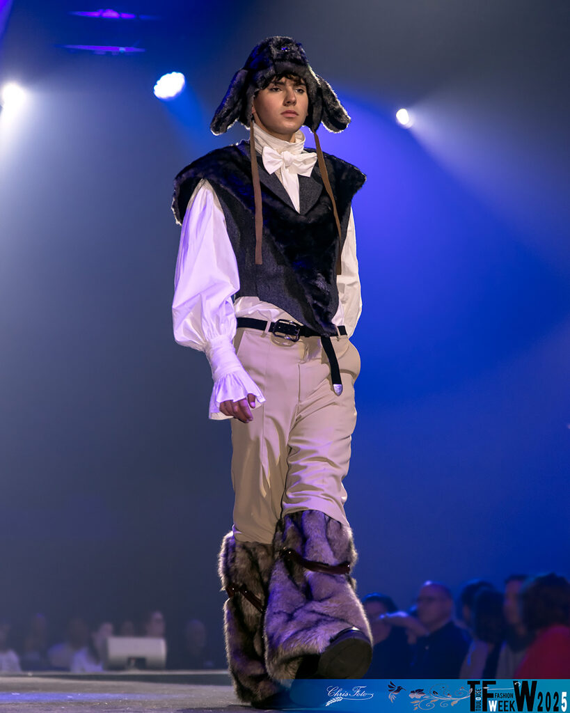  Chris foto mostro Toulouse Fashion Week 2025 interferece balma